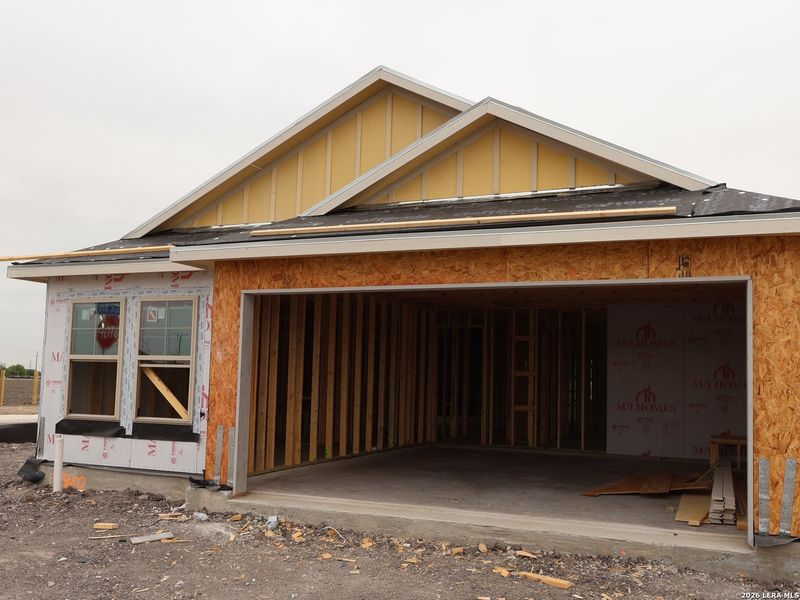 In-progress construction of a new home in Verano Farms, San Antonio, TX (Image 27).