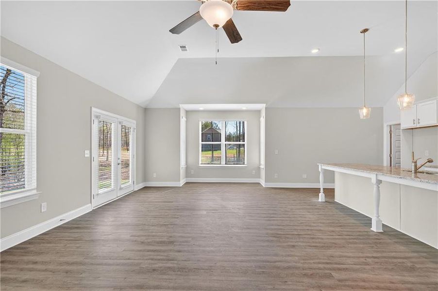 Spacious, unfurnished interior of a new home in , Gray (Image 15).