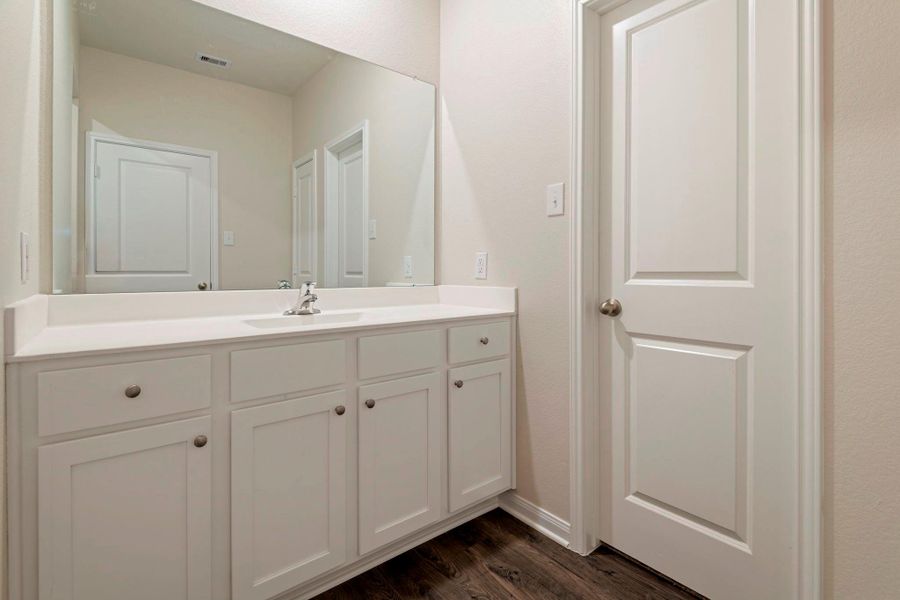 Furnished interior view inside a new home in Wayside Village, Houston (Image 4).