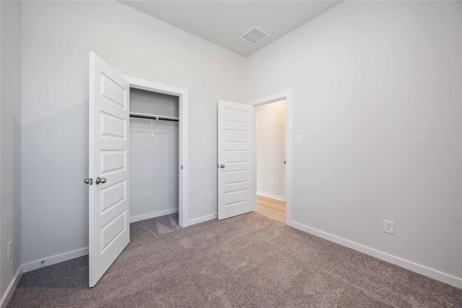 Spacious, unfurnished interior of a new home in Bluebonnet Village, Bellville (Image 13). Spacious, unfurnished interior of a new home in Bluebonnet Village, Bellville (Image 13).