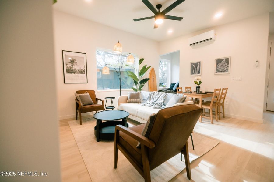 Furnished interior view inside a new home in , Hastings (Image 3).