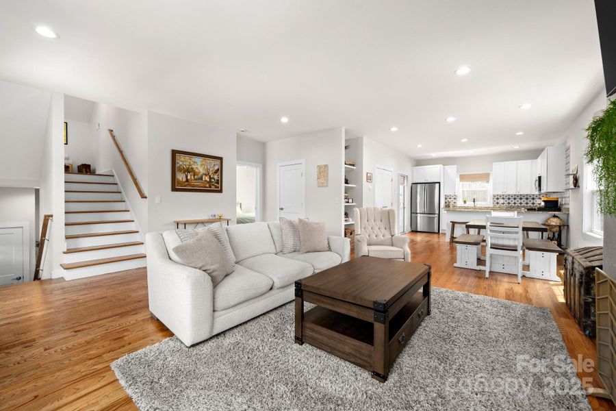 Furnished interior view inside a new home in , Asheville (Image 4). Furnished interior view inside a new home in , Asheville (Image 4).