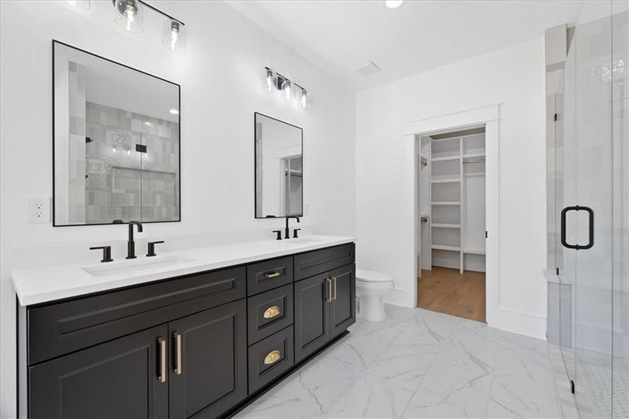 Furnished interior view inside a new home in , Decatur (Image 44).