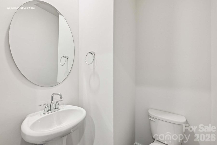 Furnished interior view inside a new home in The Hamptons at Hickory, Hickory (Image 6).