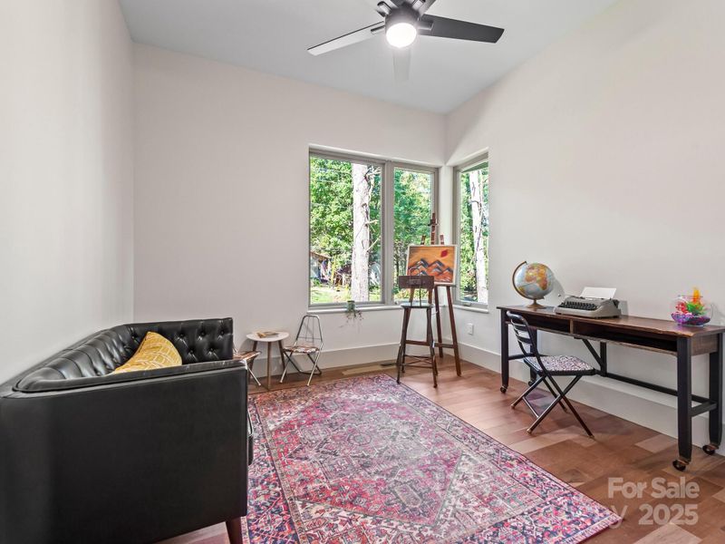 Furnished interior view inside a new home in , Asheville (Image 22).