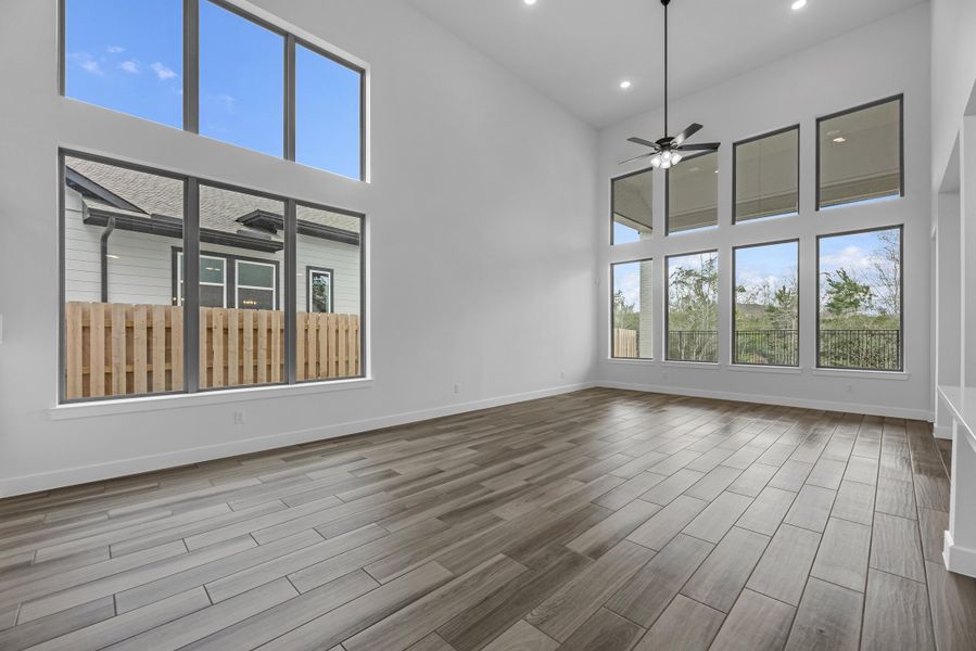 Spacious, unfurnished interior of a new home in COLTON®, Montgomery (Image 11).