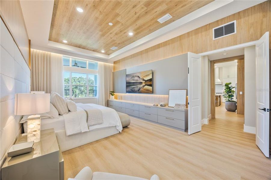 Furnished interior view inside a new home in Avalon Ridge, Winter Garden (Image 39).