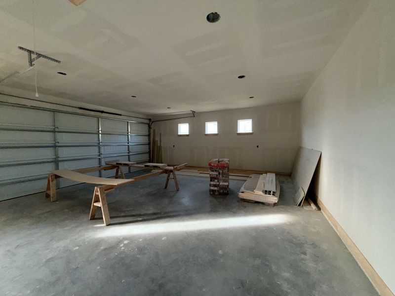In-progress construction of a new home in Saddle Crest Estates, Weatherford, TX (Image 40).