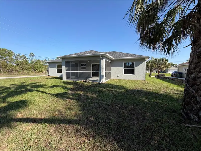 Exterior details and patio area of a home in , North Port (Image 2). Exterior details and patio area of a home in , North Port (Image 2).