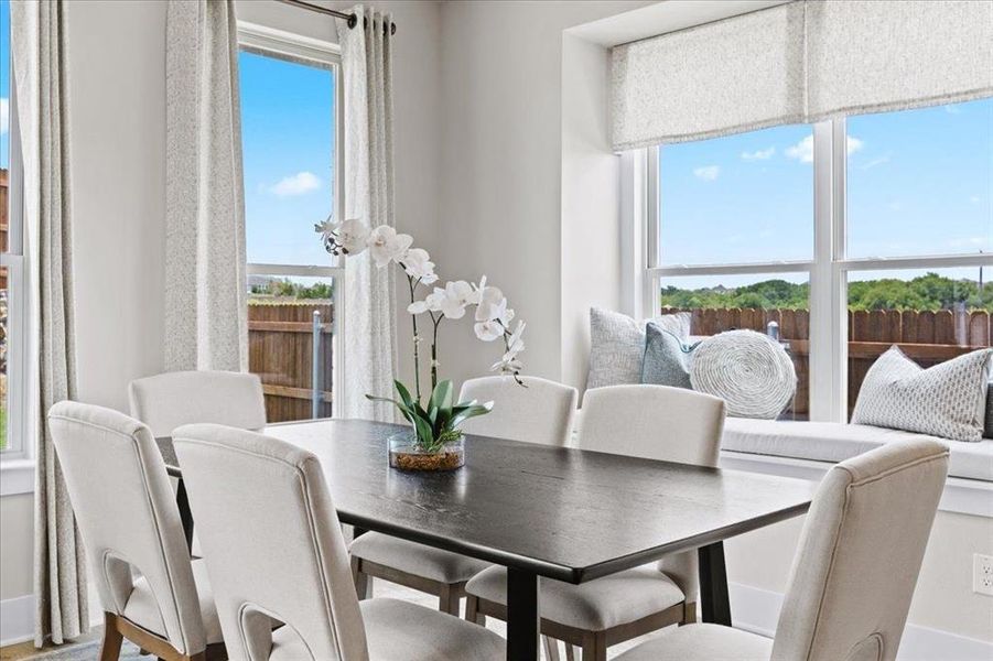 Furnished interior view inside a new home in , Providence Village (Image 22).