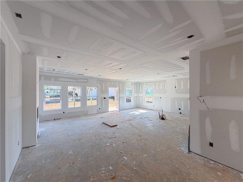 In-progress construction of a new home in , Rockmart, GA (Image 12).