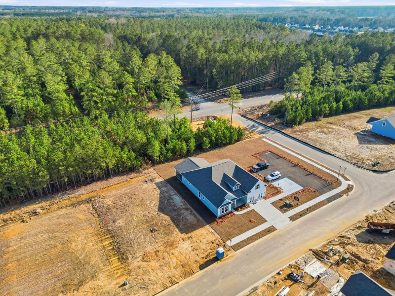 Site preparation for future homes built from the Carolyn II by Great Southern Homes in Carsons Landing, Angier (Image 59).