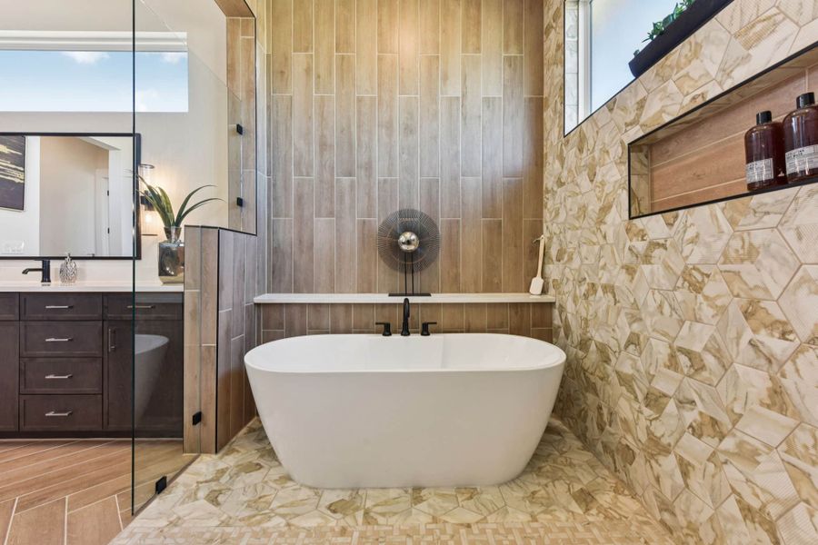 Furnished interior view inside a new home in Feathergrass, Florence (Image 40).