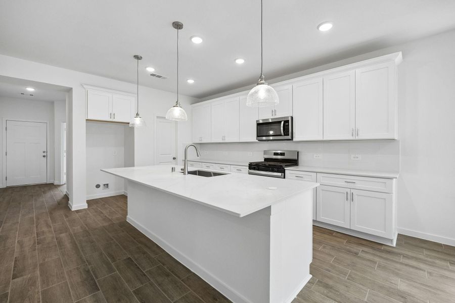Furnished interior view inside a new home in Montgomery Bend, Montgomery (Image 11).