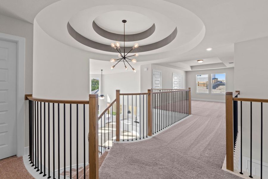 Spacious, unfurnished interior of a new home in Lariat, Liberty Hill (Image 26).