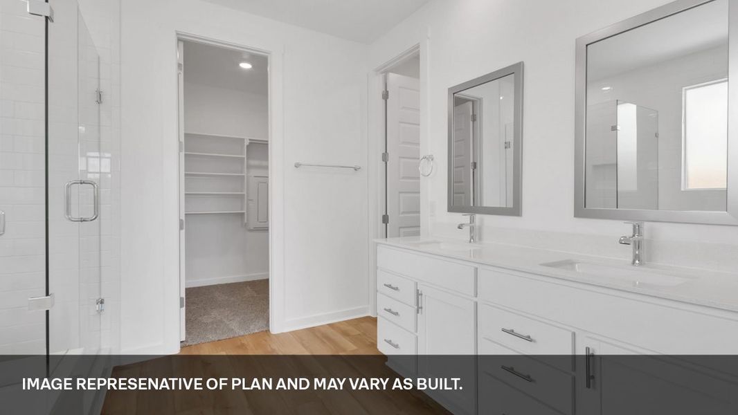 Furnished interior view inside a new home in Rosenbusch Ranch, Leander (Image 9). Furnished interior view inside a new home in Rosenbusch Ranch, Leander (Image 9).