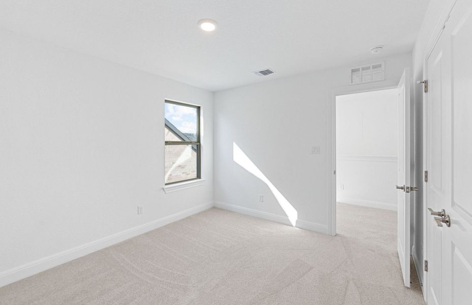 Spacious, unfurnished interior of a new home in Saddleback at Santa Rita Ranch, Liberty Hill (Image 57). Spacious, unfurnished interior of a new home in Saddleback at Santa Rita Ranch, Liberty Hill (Image 57).