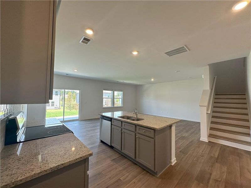 Furnished interior view inside a new home in Buice Lake, Acworth (Image 15).