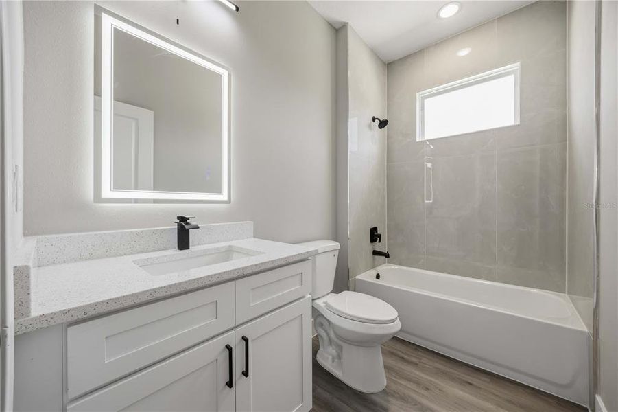 Furnished interior view inside a new home in , Winter Haven (Image 15).