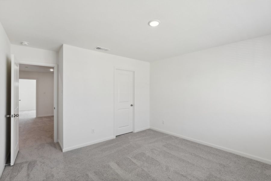 Representative unfurnished interior of a home built from the Orbit by Starlight Homes in Coyote Meadows, Anna (Image 25). Representative unfurnished interior of a home built from the Orbit by Starlight Homes in Coyote Meadows, Anna (Image 25).