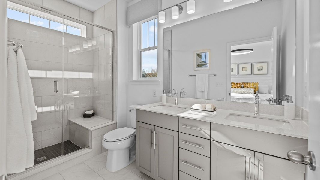 The Landon Plan by DRB Homes in Charlotte, NC- Bathroom