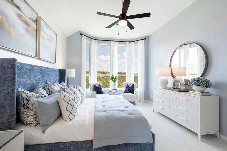 Furnished interior view inside a new home in Riceland, Mont Belvieu (Image 8).