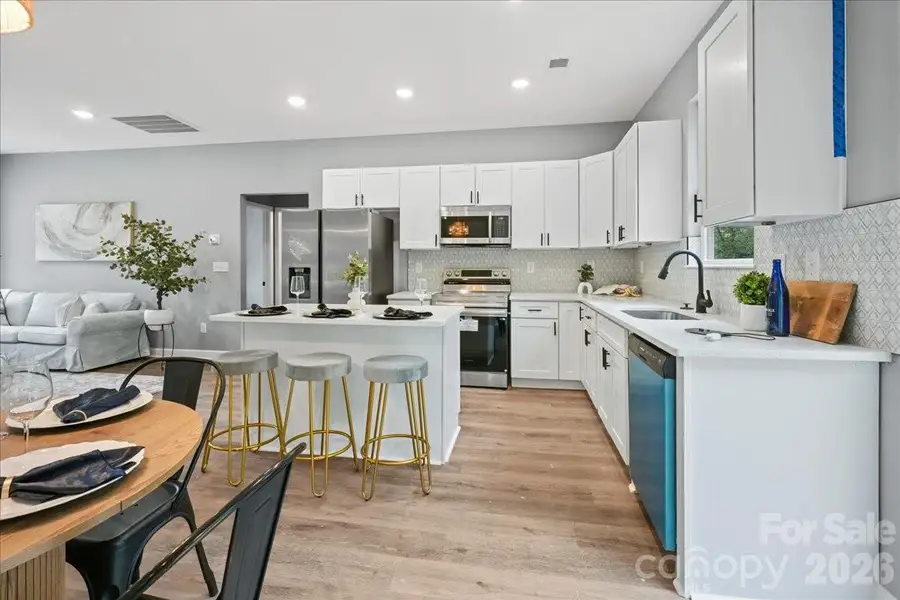Furnished interior view inside a new home in , Statesville (Image 12).