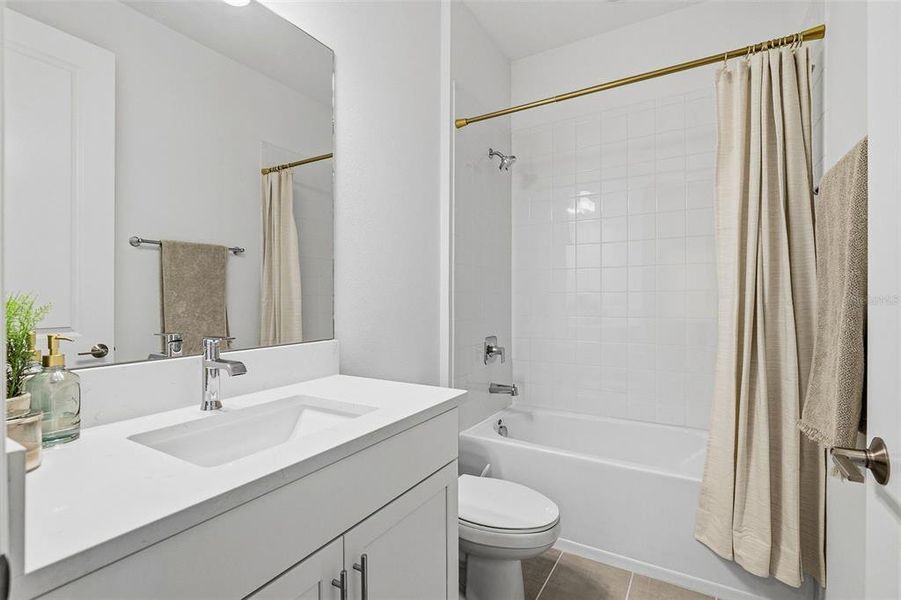 Furnished interior view inside a new home in Sweetwater at Lakewood Ranch, Bradenton (Image 40).