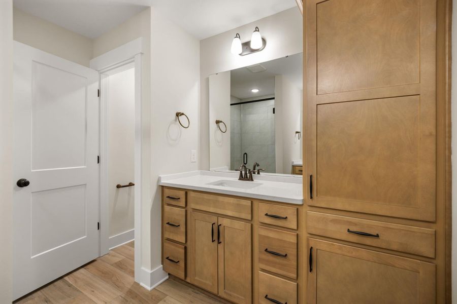 Furnished interior view inside a new home in Harbor Crossing, Greensboro (Image 16).