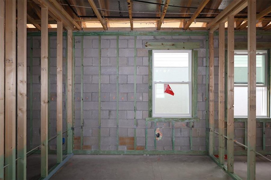 In-progress construction of a new home in Lake Star at Ovation, Winter Garden, FL (Image 10). In-progress construction of a new home in Lake Star at Ovation, Winter Garden, FL (Image 10).