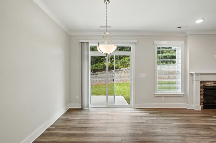 Spacious, unfurnished interior of a new home in Villas at Prestwick, Mooresville (Image 23). Spacious, unfurnished interior of a new home in Villas at Prestwick, Mooresville (Image 23).