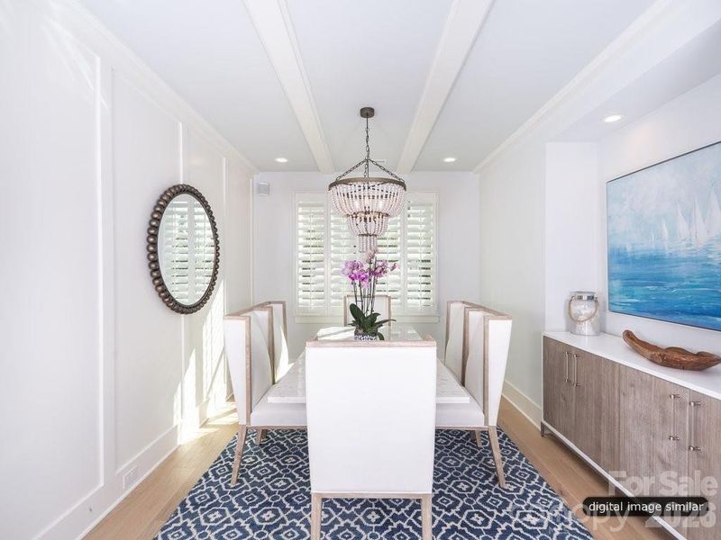 Furnished interior view inside a new home in , Davidson (Image 34).