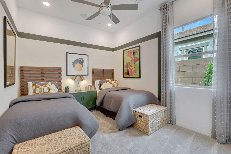 Representative furnished interior of a home built from the Ginger by Mattamy Homes in Soleo, San Tan Valley (Image 31).