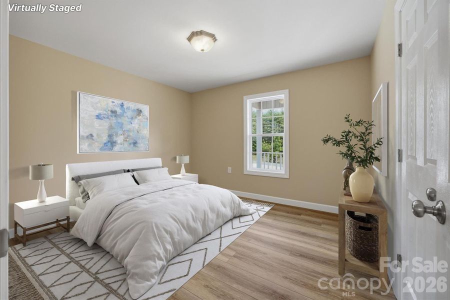 Furnished interior view inside a new home in , Morganton (Image 9).