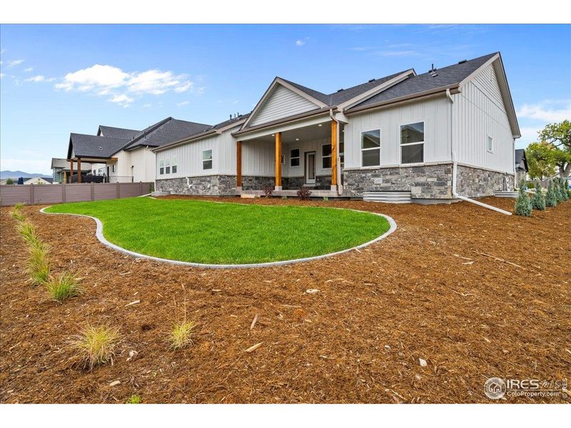 Exterior details and patio area of a home in , Berthoud (Image 4).