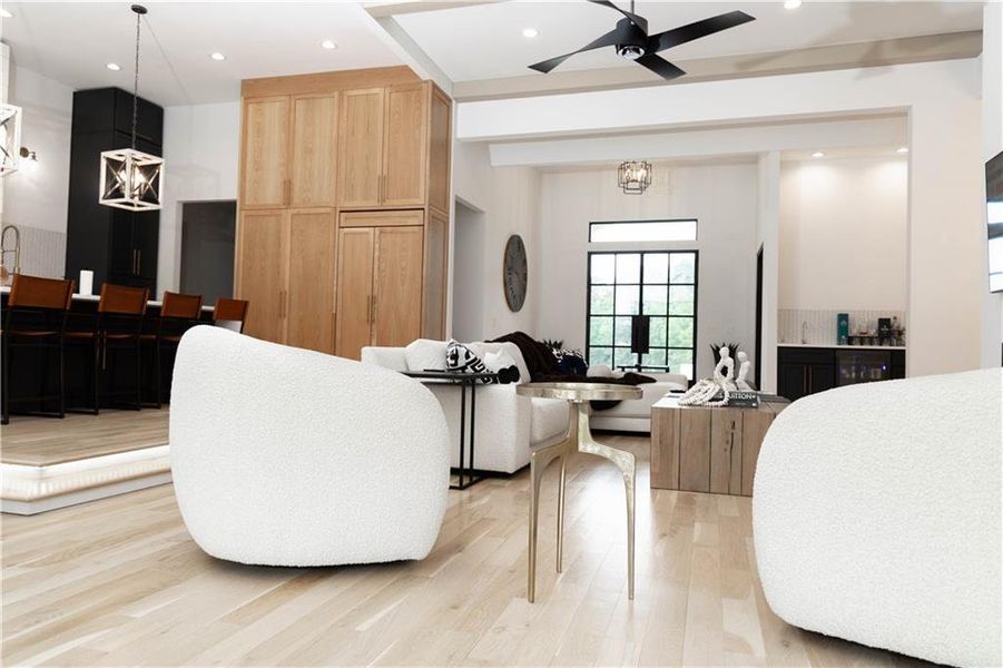 Furnished interior view inside a new home in , Stockbridge (Image 46).