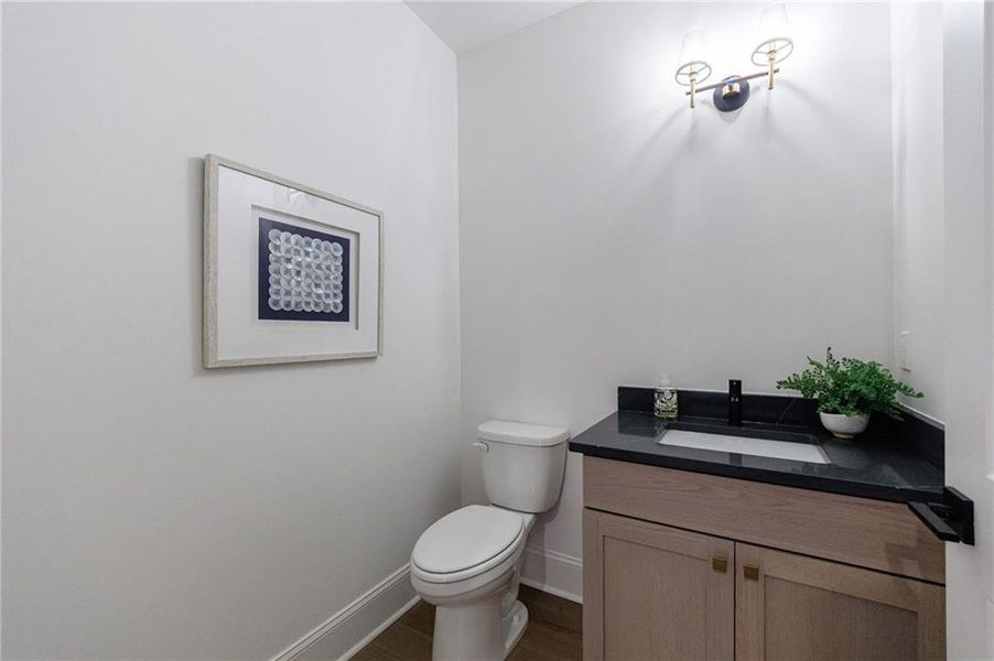 Furnished interior view inside a new home in , Alpharetta (Image 17).