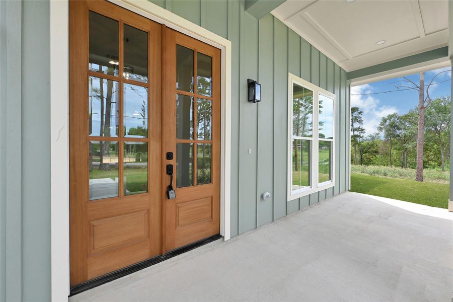 Exterior details and patio area of a home in , Plantersville (Image 2). Exterior details and patio area of a home in , Plantersville (Image 2).