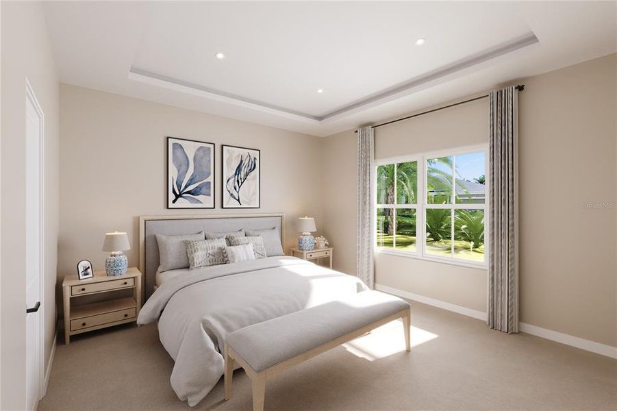 Furnished interior view inside a new home in Lake Mattie Preserve Estates, Auburndale (Image 7).