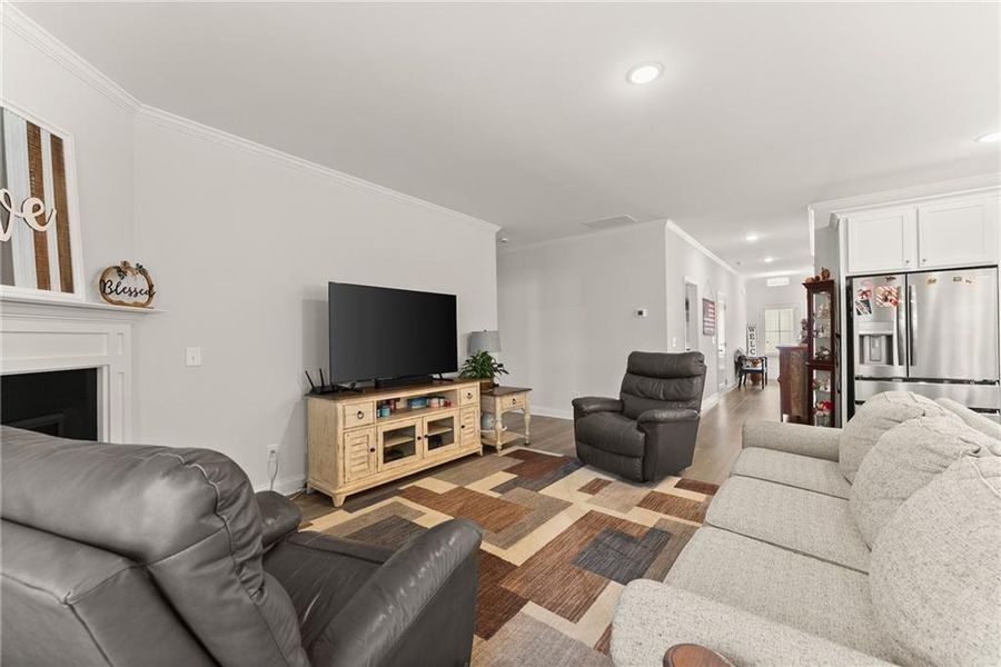 Furnished interior view inside a new home in , Dawsonville (Image 29).