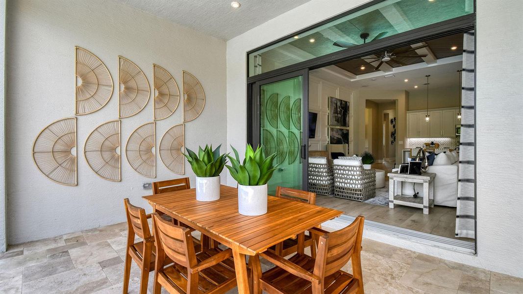 Julia Model - lanai into Great Room