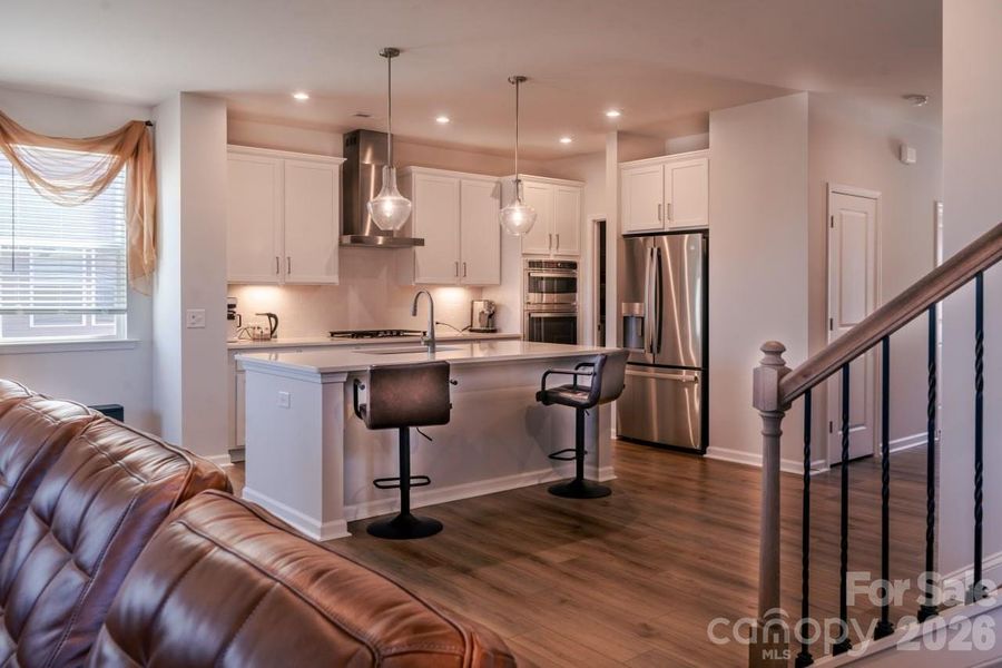 Furnished interior view inside a new home in Clairmont, Charlotte (Image 6). Furnished interior view inside a new home in Clairmont, Charlotte (Image 6).