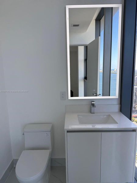 Furnished interior view inside a new home in , Miami (Image 17).