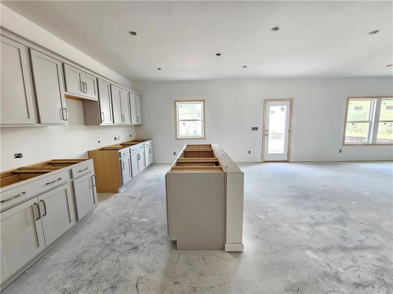 In-progress construction of a new home in The Estates at Casteel, Bethlehem, GA (Image 37).