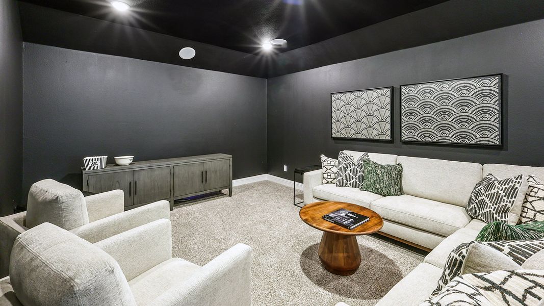 Representative furnished interior of a home built from the Cornell by DRB Homes in Lakeshore Bluffs, Shady Shores (Image 18). Representative furnished interior of a home built from the Cornell by DRB Homes in Lakeshore Bluffs, Shady Shores (Image 18).