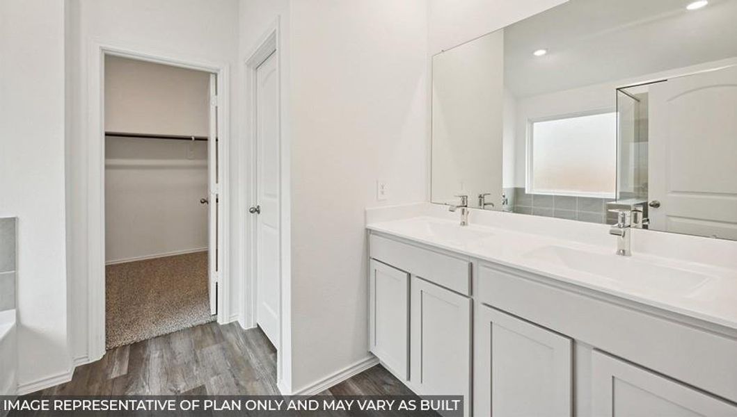 Furnished interior view inside a new home in Newport Pointe, Crosby (Image 8).
