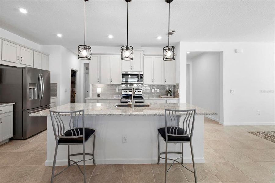 Furnished interior view inside a new home in Addison Landing, Deland (Image 35).
