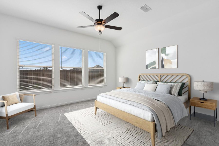 Virtually staged to give you the visual you need to see furniture placement and how the home can live.