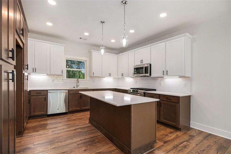 Furnished interior view inside a new home in , Carrollton (Image 6).