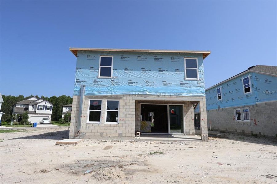 In-progress construction of a new home in Chapel Crossings - Garden Series, Wesley Chapel, FL (Image 8). In-progress construction of a new home in Chapel Crossings - Garden Series, Wesley Chapel, FL (Image 8).